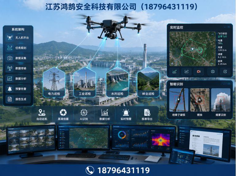 台州无人机巡检系统展示图